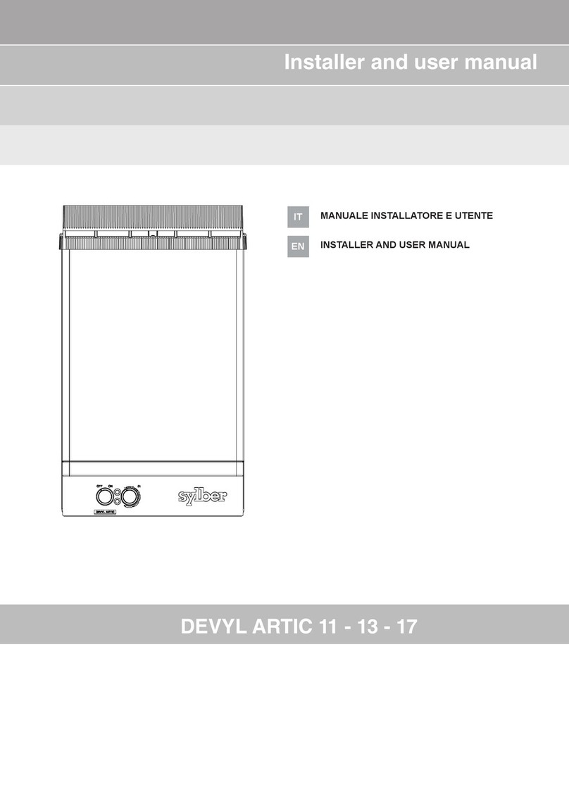 sylber DEVYL ARTIC 11 Operation and installation manual