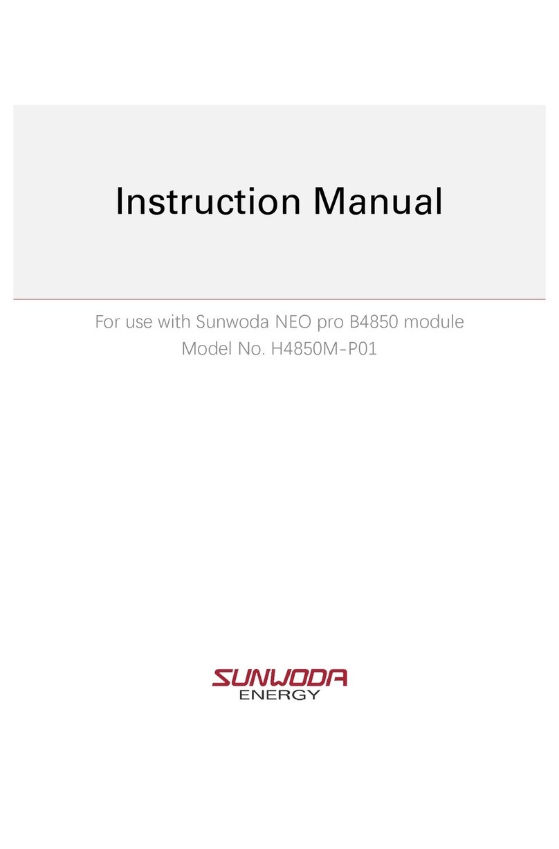 Sunwoda H4850M-P01 instruction manual Sunwoda H4850M-P01 instruction manual