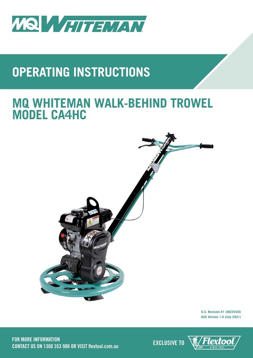 Flextool MQ WHITEMAN CA4HC User manual