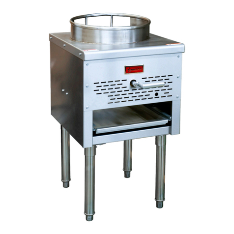 Omcan CE-CN-WOK NG instruction manual