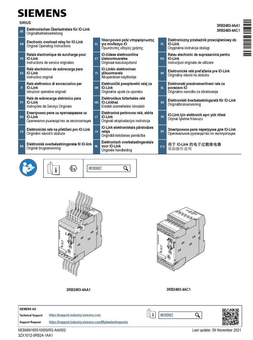 Siemens 3RB2483-4AA1 User manual