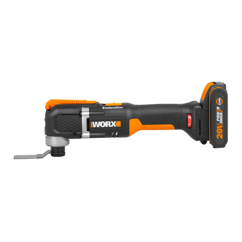 Worx Sonicrafter WX696 User manual