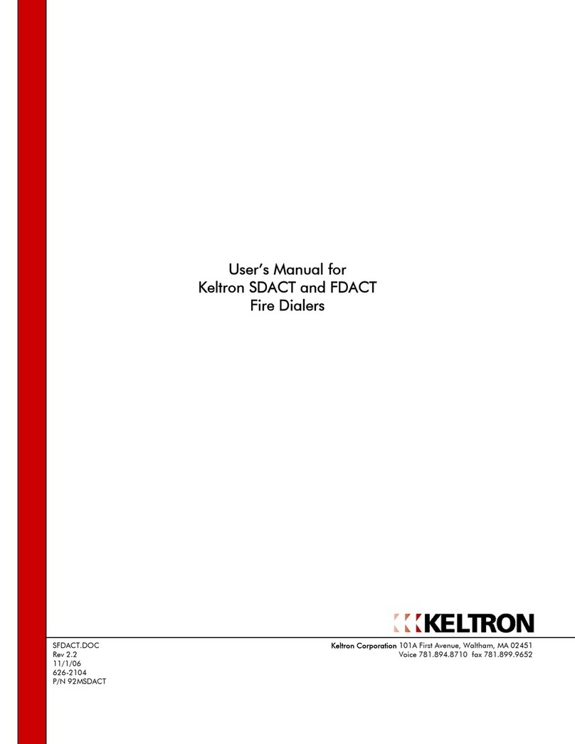Keltron SDACT user manual