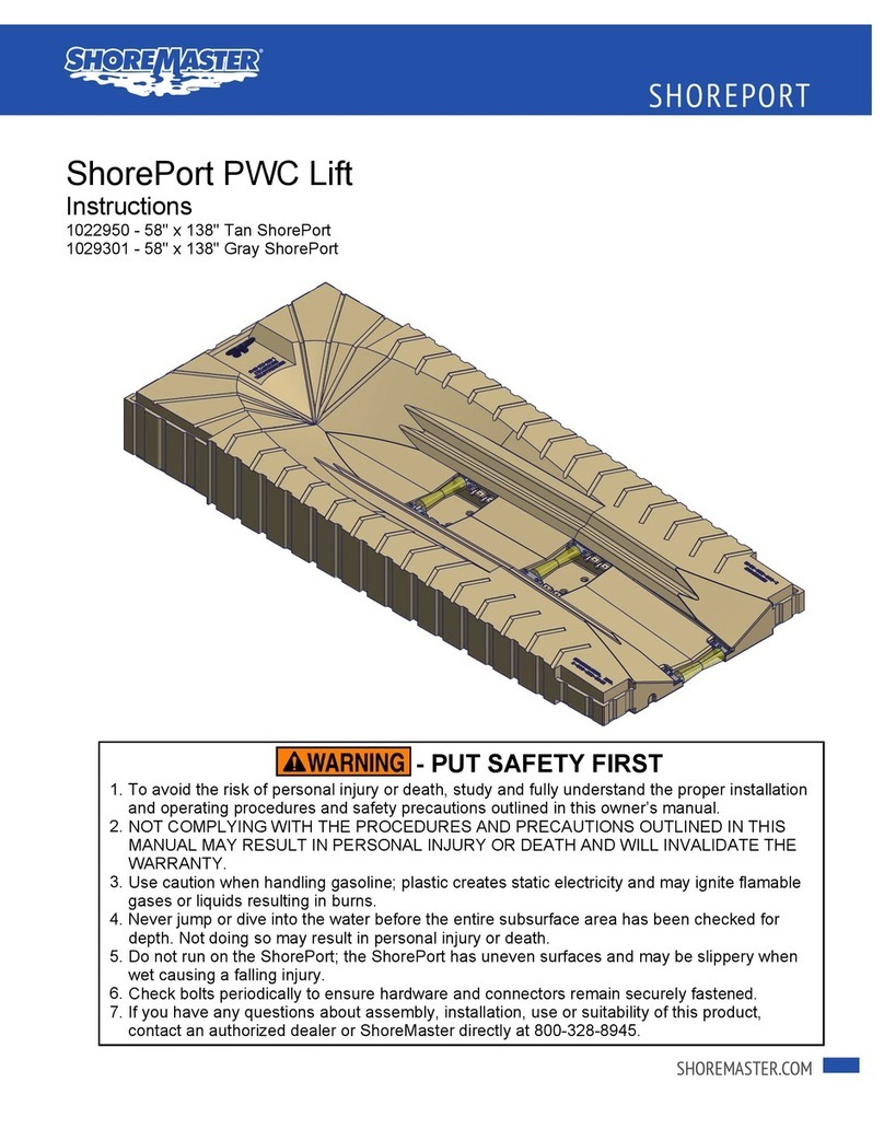 Shoremaster ShorePort 1022950 instructions
