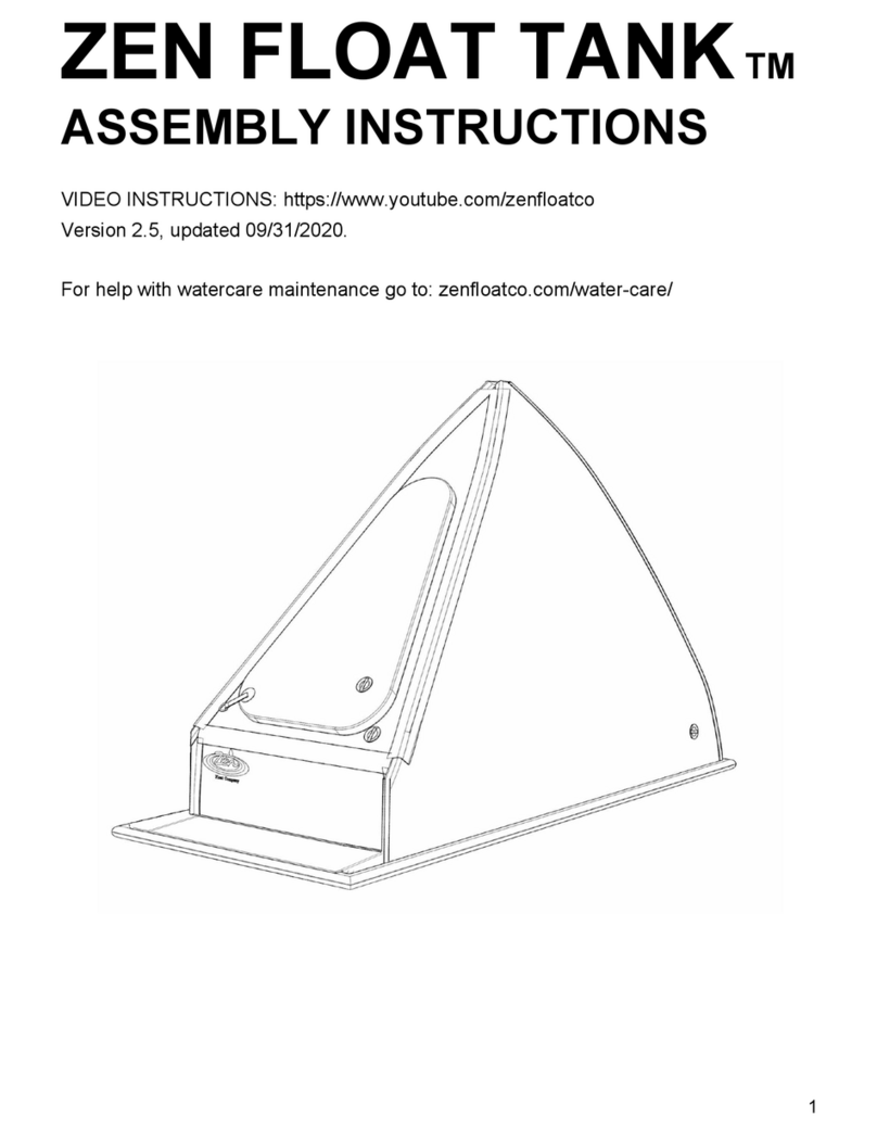 Zen Float Tank Assembly instructions