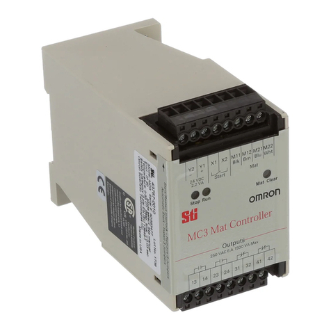 Omron MC3 Series User manual