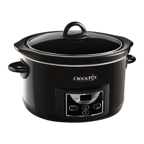 Crock-Pot SCCPRC507B User manual