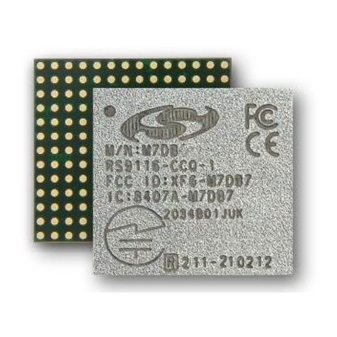 Silicon Laboratories RS9116 manual