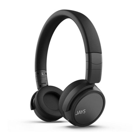 Jays x-Seven Wireless User manual Jays x-Seven Wireless User manual