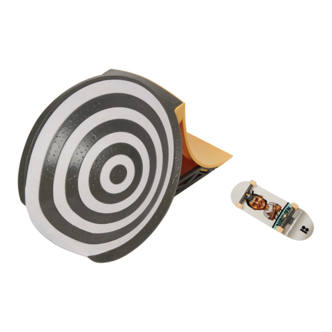 Spinmaster TECH DECK WORLD TOUR I PLANB User manual