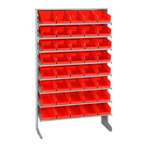 U-Line GRAVITY BIN ORGANIZER quick start guide U-Line GRAVITY BIN ORGANIZER quick start guide