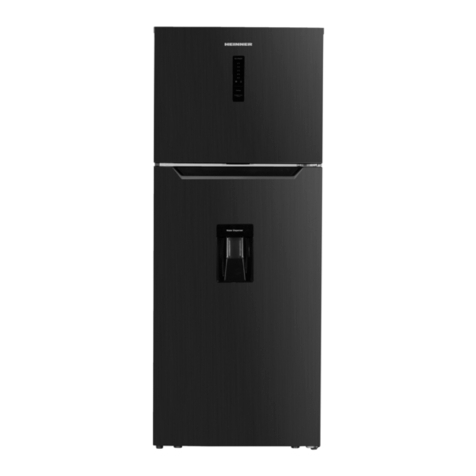 Heinner HF-H415NFDXWDF+ manual