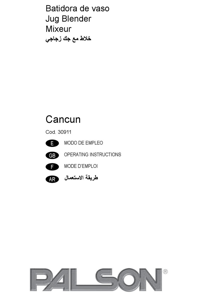 PALSON Cancun User manual