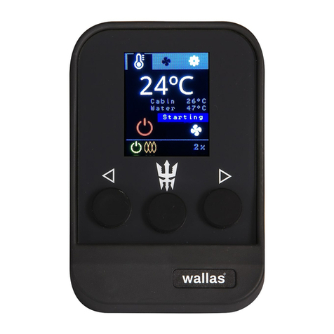 wallas 3008 Operation guide