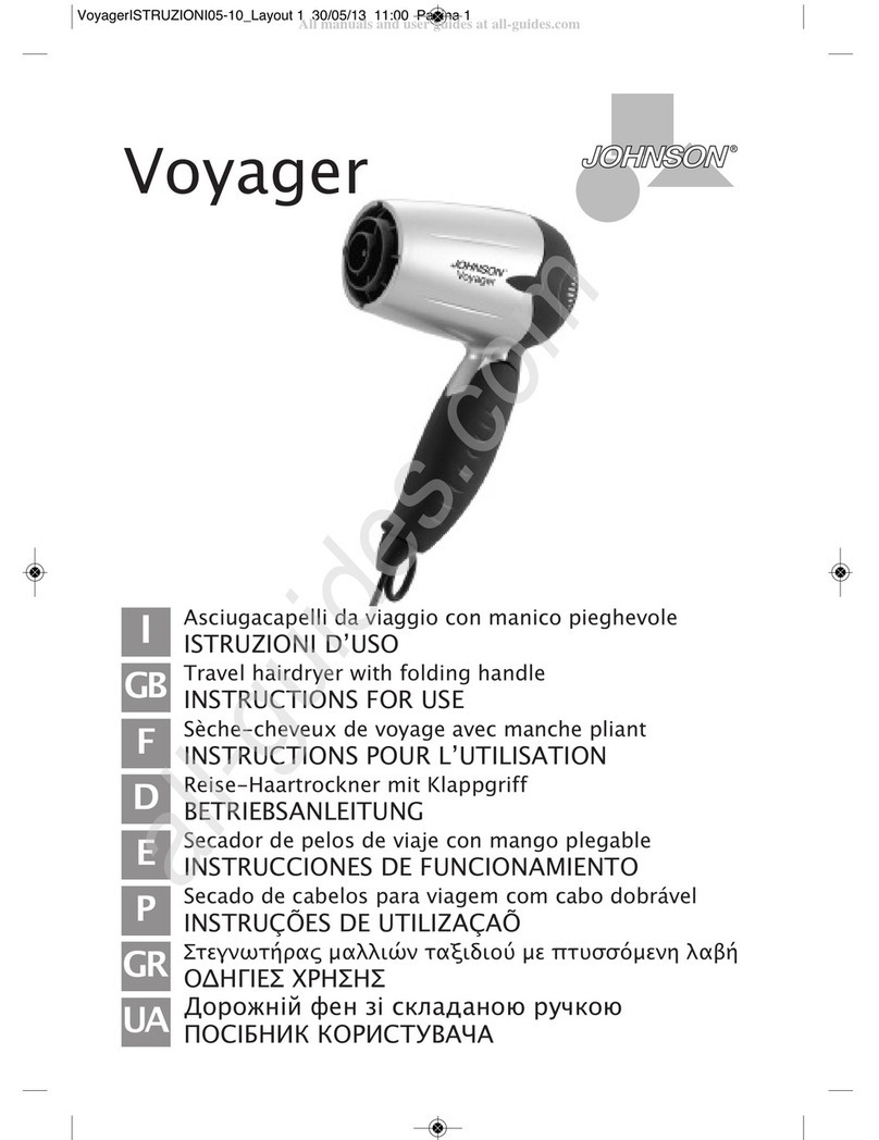 Johnson voyager User manual