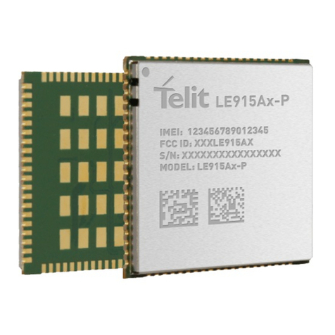 Telit Wireless Solutions LE915A P Series HW Design Guide Telit Wireless Solutions LE915A P Series HW Design Guide
