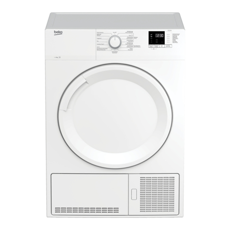 Beko DC8230A1 User manual
