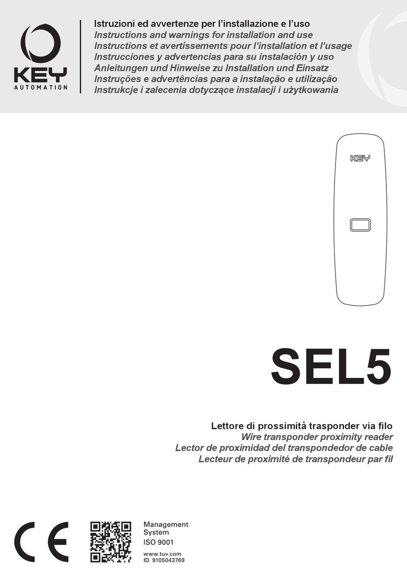 Keyautomation SEL5 Technical specifications