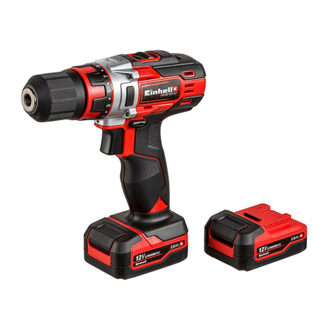 EINHELL TE-CD 12/1 Li-i User manual EINHELL TE-CD 12/1 Li-i User manual