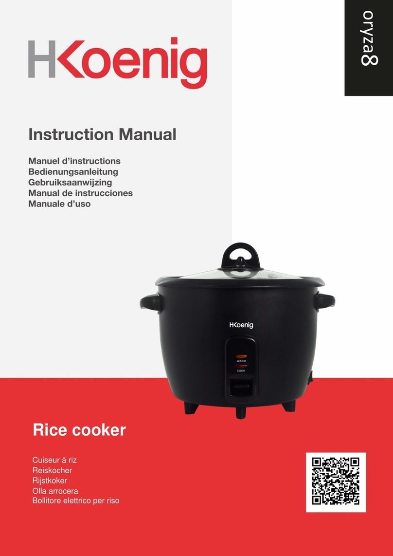 H.Koenig ORYZA8 instruction manual