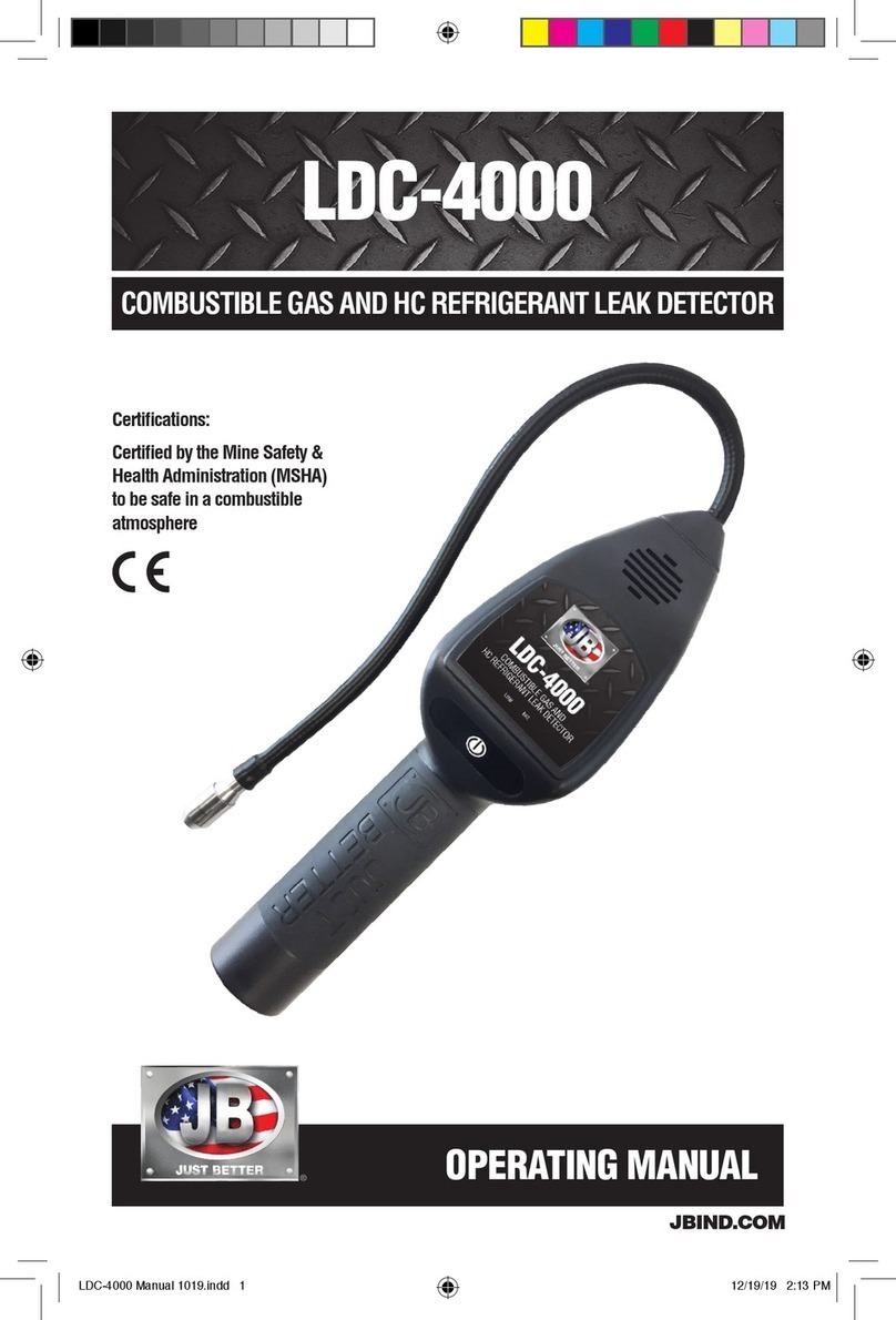JB LDC-4000 operating manual