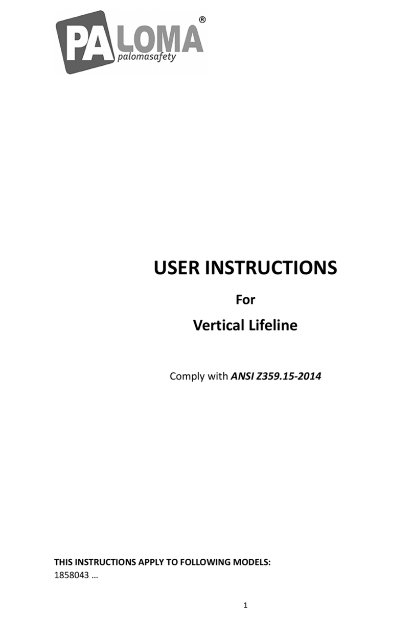 Paloma 1858043 Series User instructions