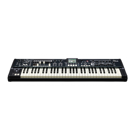 Hammond Sk PRO User manual Hammond Sk PRO User manual