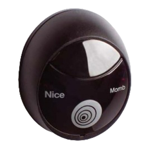 Nice Nice Moon MOMB Instructions and warnings for installation and use