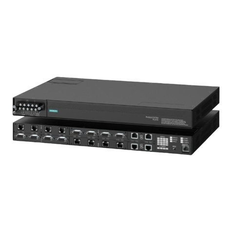 Siemens SIMATIC NET RUGGEDCOM RS416F User manual