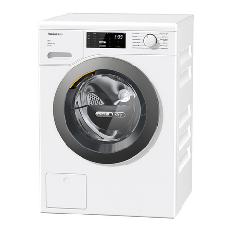Miele WTD160 WCS 8/5 KG WT1 User manual Miele WTD160 WCS 8/5 KG WT1 User manual