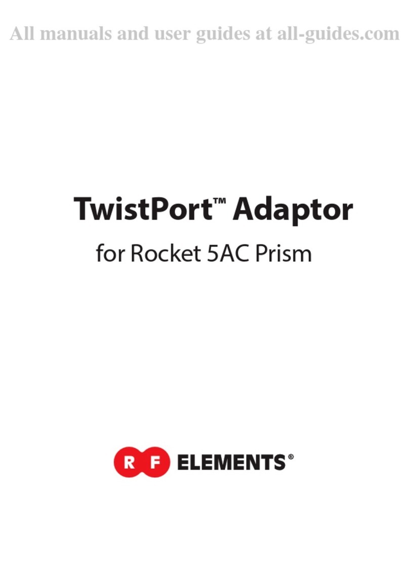 RF Elements TwistPort Adaptor User manual