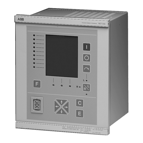 ABB RE 54 User manual