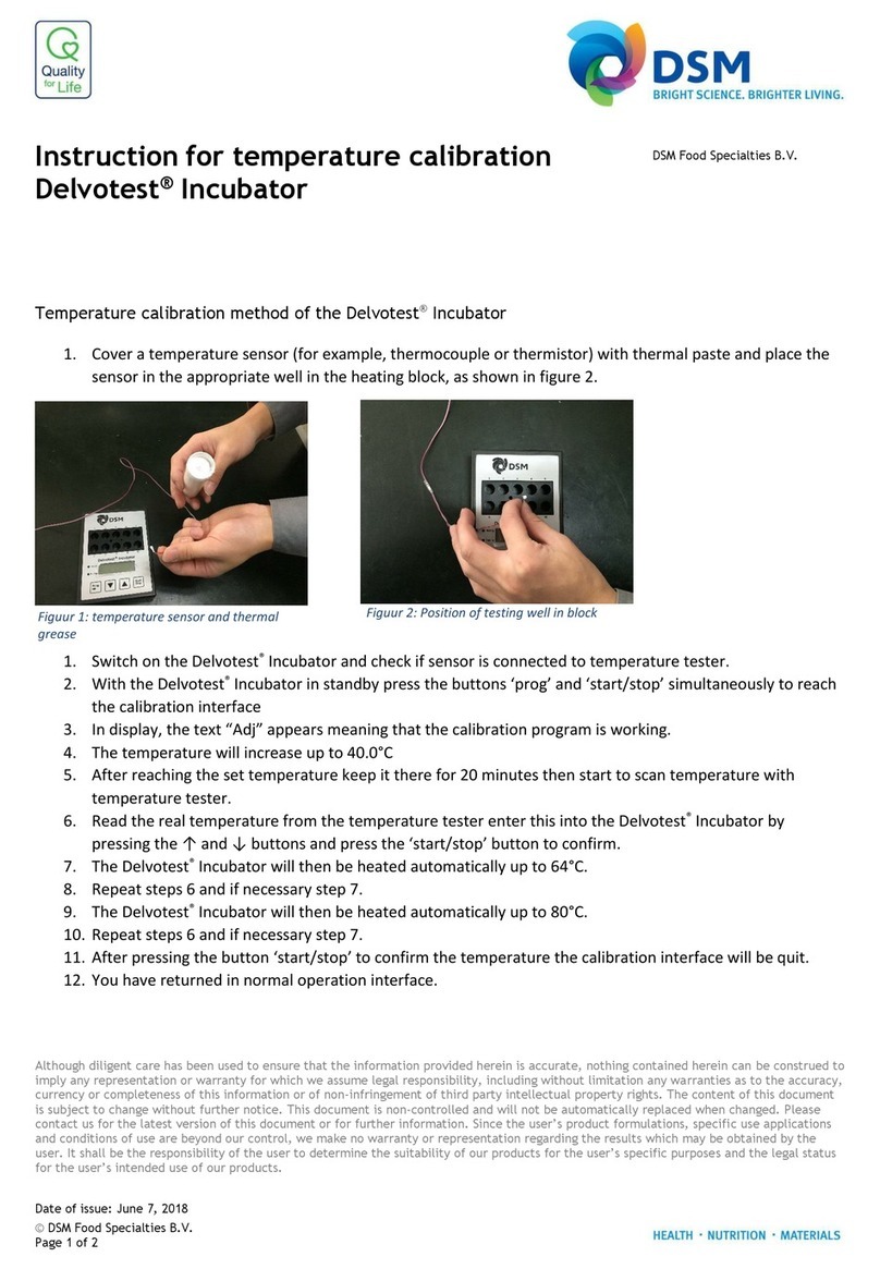 DSM Delvotest instructions