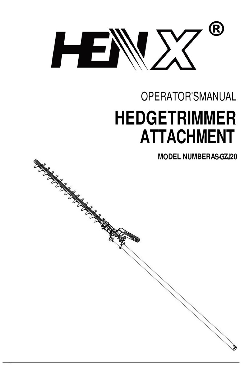 HENX NUMBERAS-GZJ20 User manual