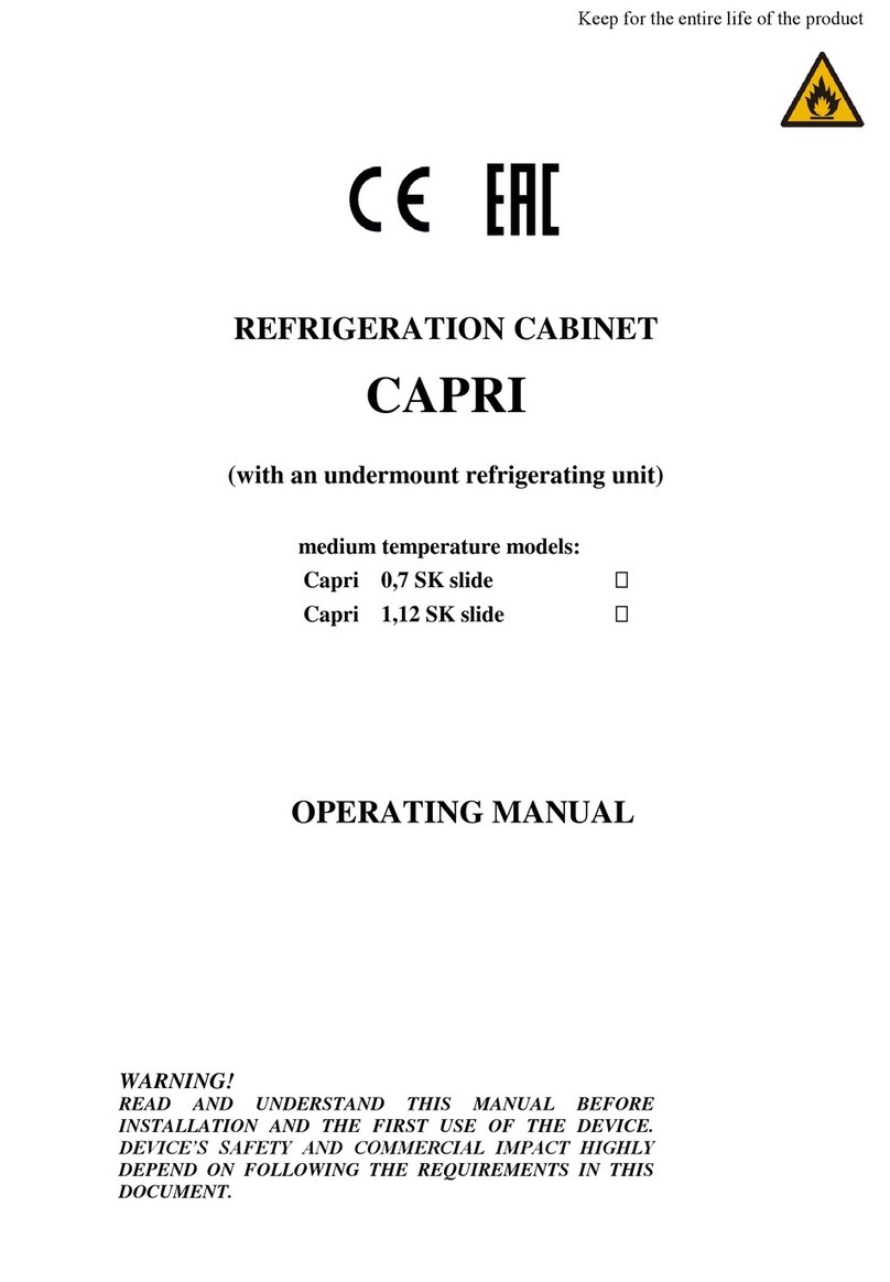 GGM gastro CAPRI operating manual