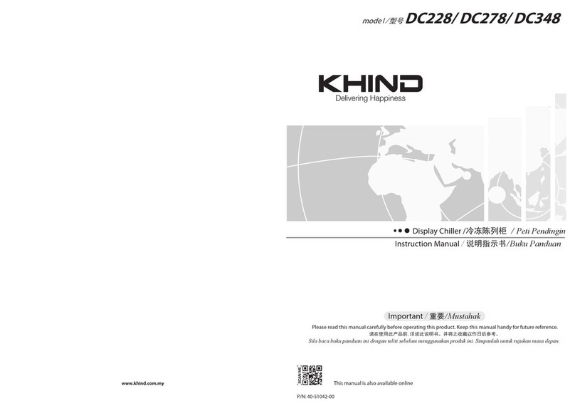 KHIND DC228 instruction manual