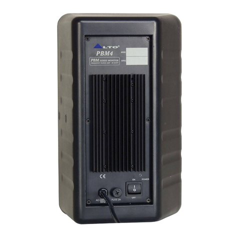 Alto PBM4 SISTEMA Service manual
