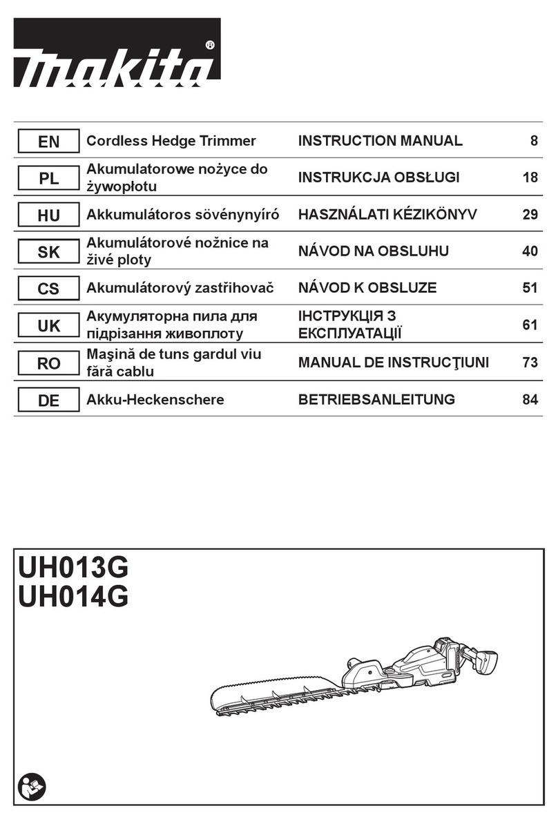 Makita UH013G User manual