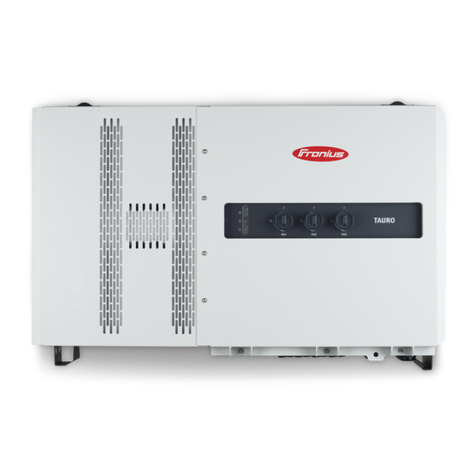 FRO­NIUS Tauro 50-3-D quick start guide