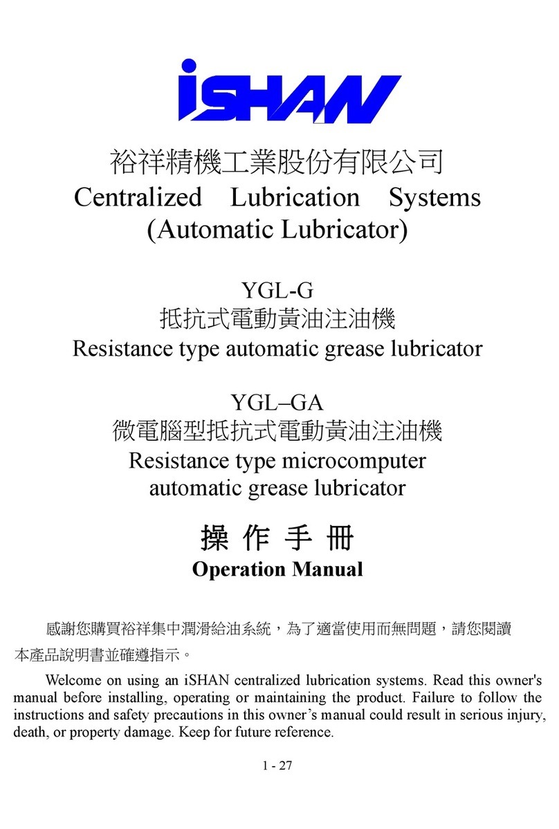 iSHAN YGL-G Operation manual