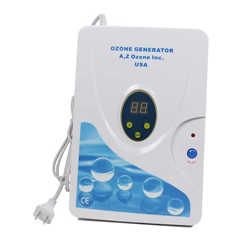 A2Z Ozone Systems Aqua-6 User manual