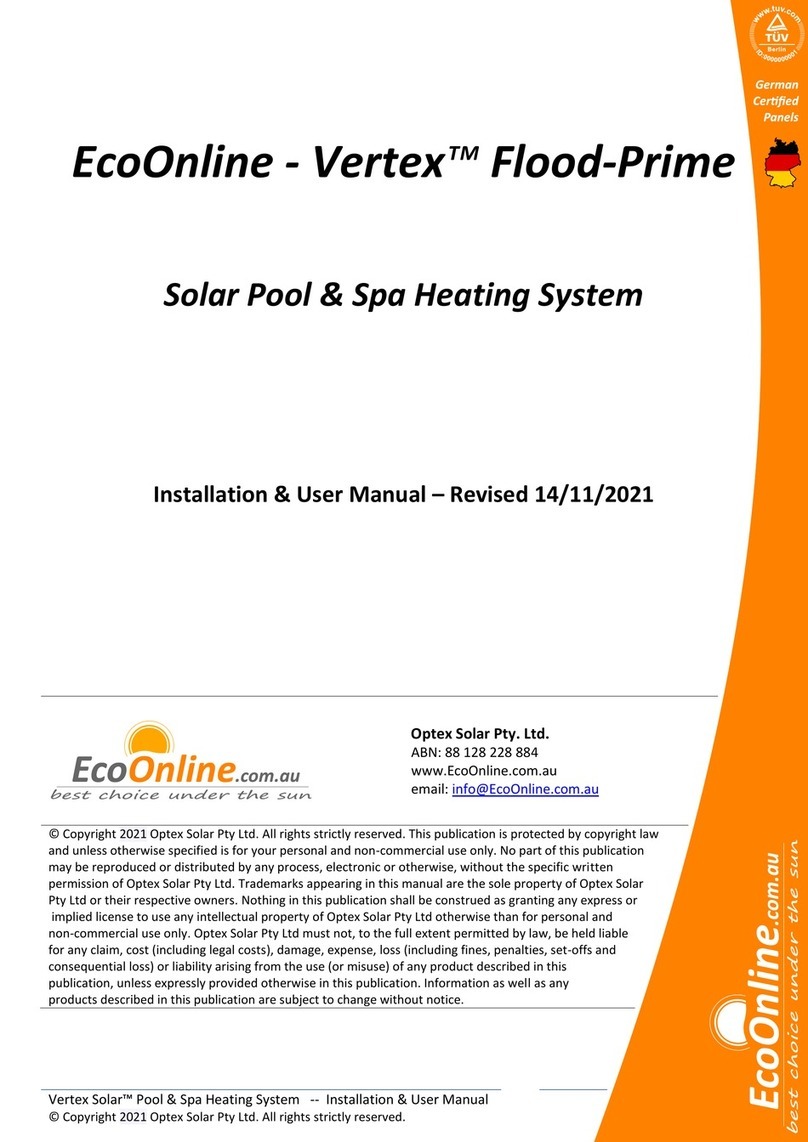 EcoOnline Vertex Flood-Prime Instruction Manual