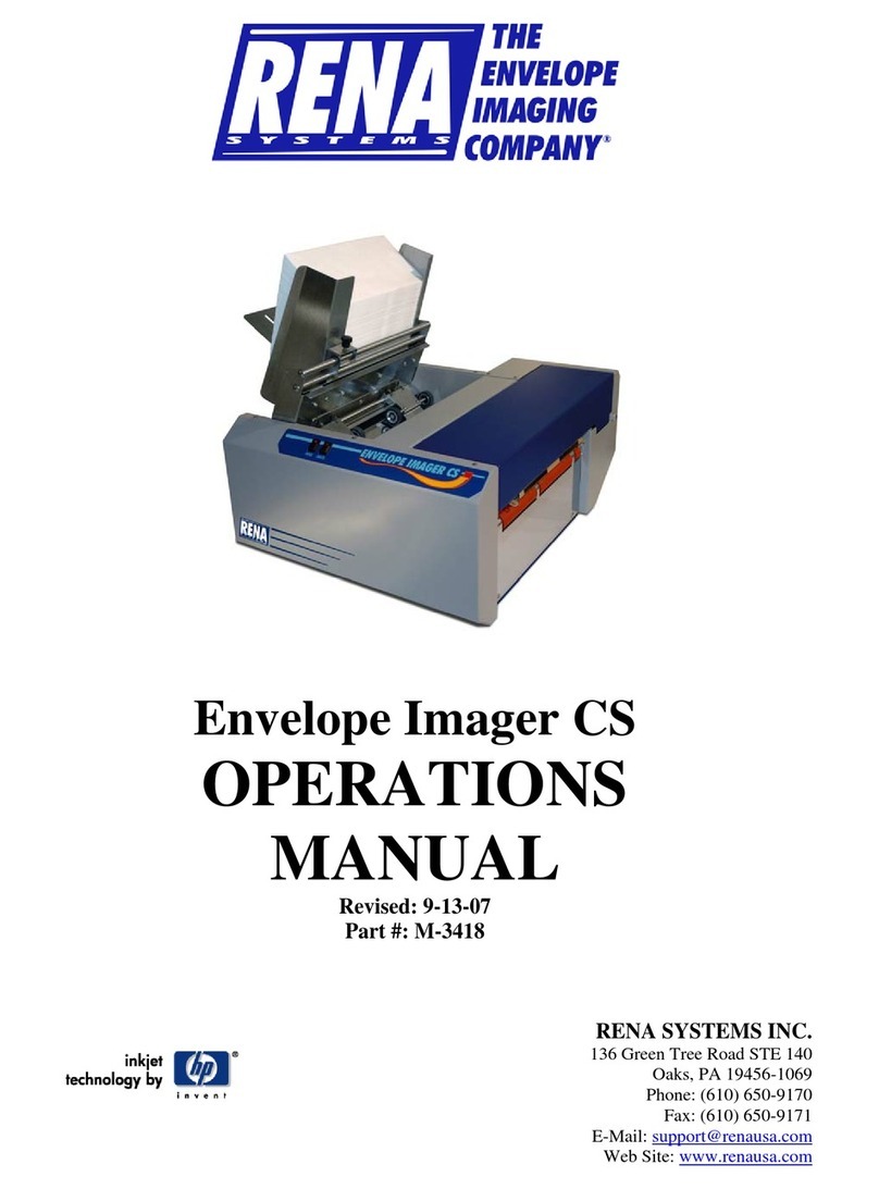 Rena Envelope Imager CS Operation manual