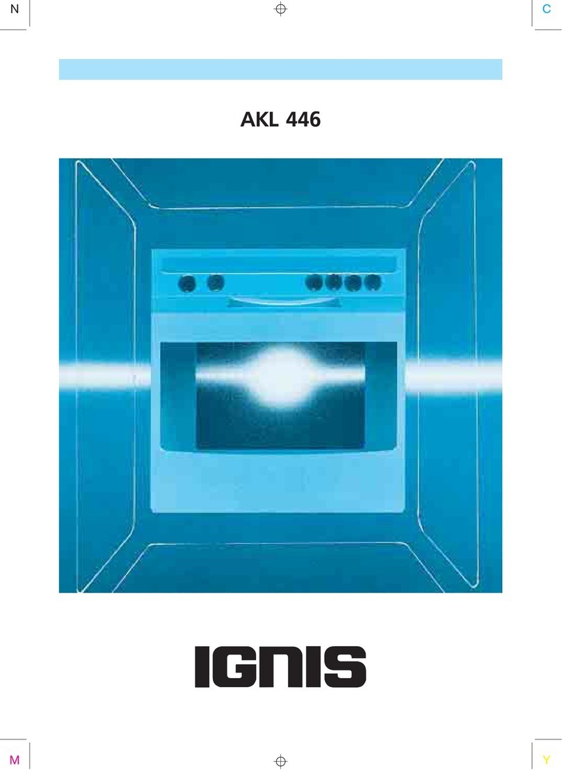 Ignis AKL 446 Operating manual Ignis AKL 446 Operating manual