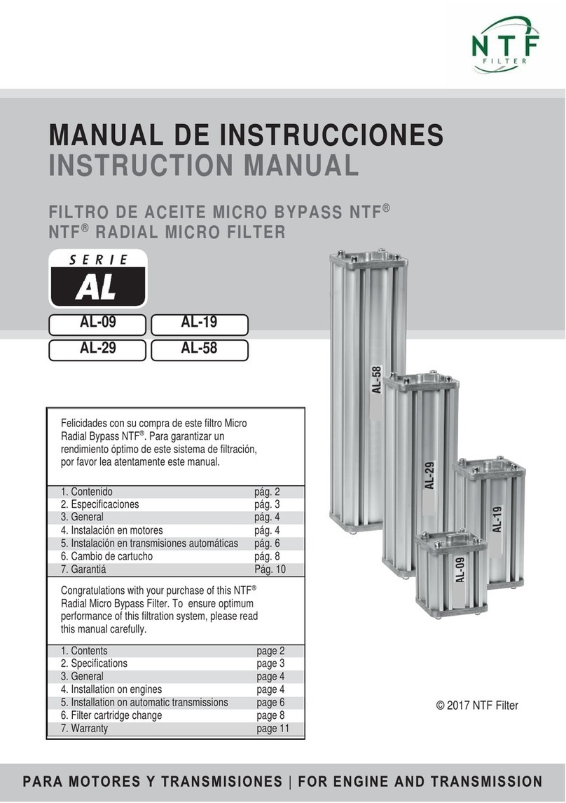 NTF AL Series instruction manual