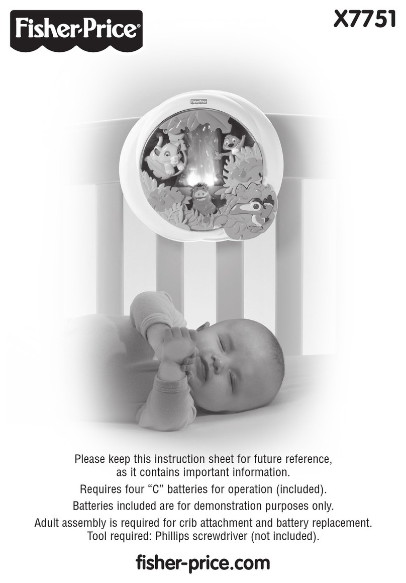 Fisher-Price X7751 User manual Fisher-Price X7751 User manual