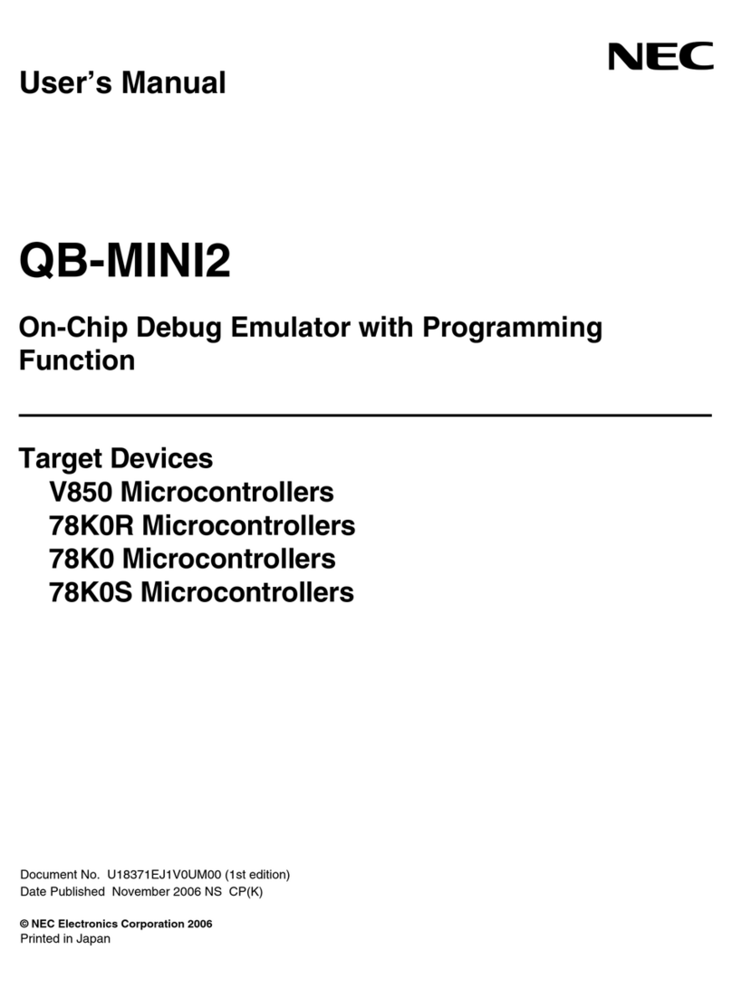 NEC QB-MINI2 User manual