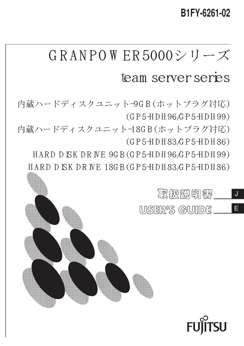 Fujitsu GRANPOWER5000 User manual