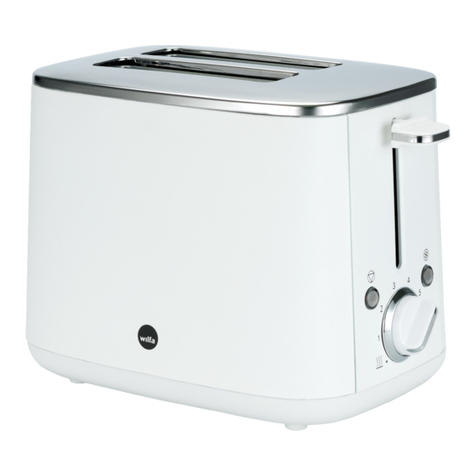 Wilfa LUNCH TO2W-1000 User manual