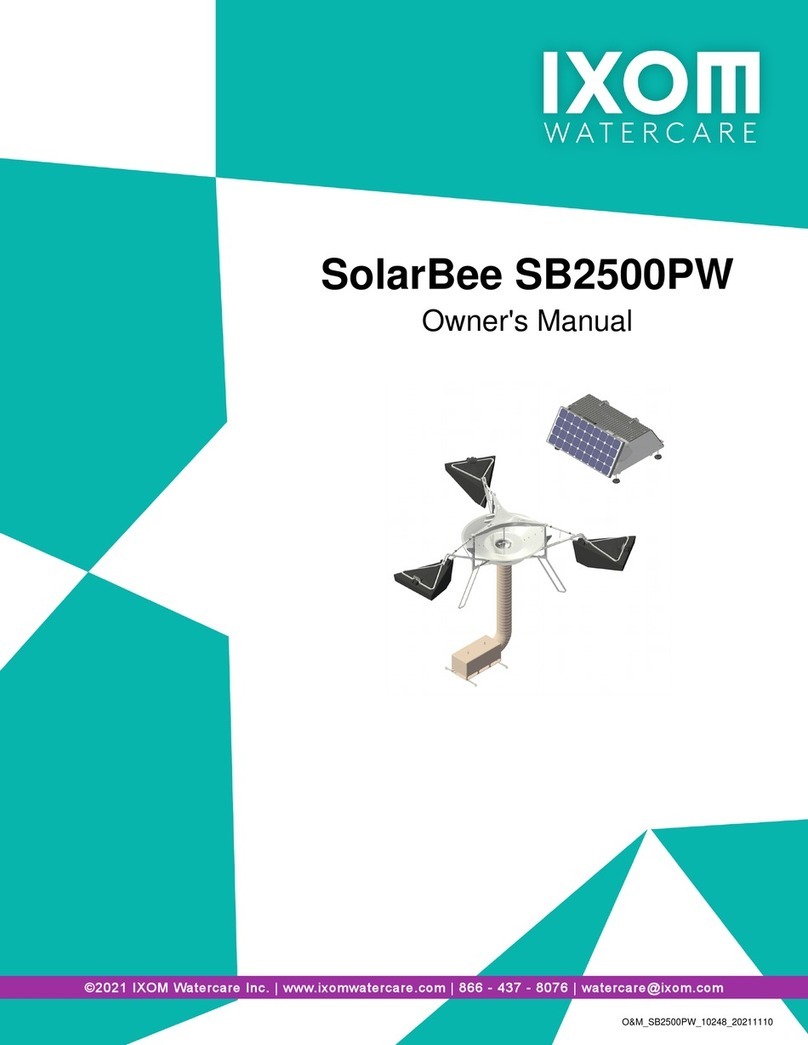 IXOM SolarBee SB2500PW owner's manual